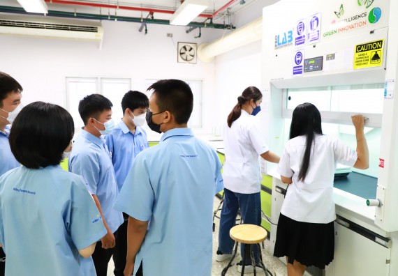 ภาพกิจกรรม  คณะวิทยาศาสตร์และเทคโนโลยี จัดกิจกรรมสร้างเสริมทักษะกระบวนการทางวิทยาศาสตร์สู่มาตรฐานสากล ให้กับนักเรียนระดับชั้นมัธยมศึกษาปีที่ 5 โรงเรียนตากพิทยาคม