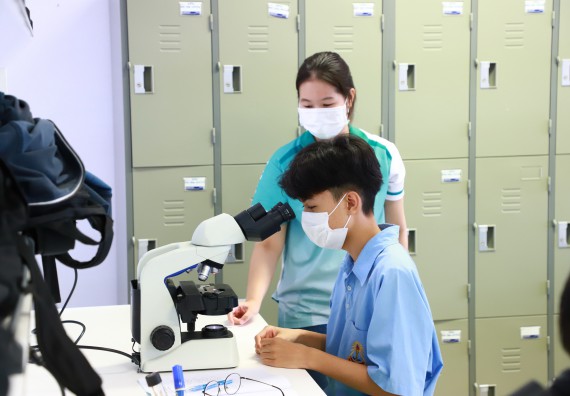 ภาพกิจกรรม  คณะวิทยาศาสตร์และเทคโนโลยี จัดกิจกรรมสร้างเสริมทักษะกระบวนการทางวิทยาศาสตร์สู่มาตรฐานสากล ให้กับนักเรียนระดับชั้นมัธยมศึกษาปีที่ 5 โรงเรียนตากพิทยาคม