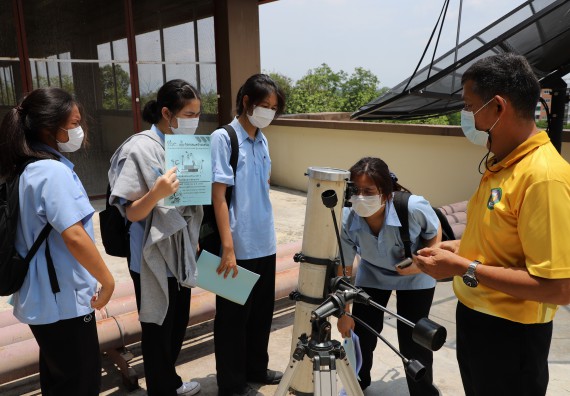 ภาพกิจกรรม  คณะวิทยาศาสตร์และเทคโนโลยี จัดกิจกรรมสร้างเสริมทักษะกระบวนการทางวิทยาศาสตร์สู่มาตรฐานสากล ให้กับนักเรียนระดับชั้นมัธยมศึกษาปีที่ 5 โรงเรียนตากพิทยาคม