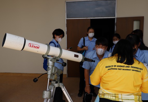 ภาพกิจกรรม  คณะวิทยาศาสตร์และเทคโนโลยี จัดกิจกรรมสร้างเสริมทักษะกระบวนการทางวิทยาศาสตร์สู่มาตรฐานสากล ให้กับนักเรียนระดับชั้นมัธยมศึกษาปีที่ 5 โรงเรียนตากพิทยาคม