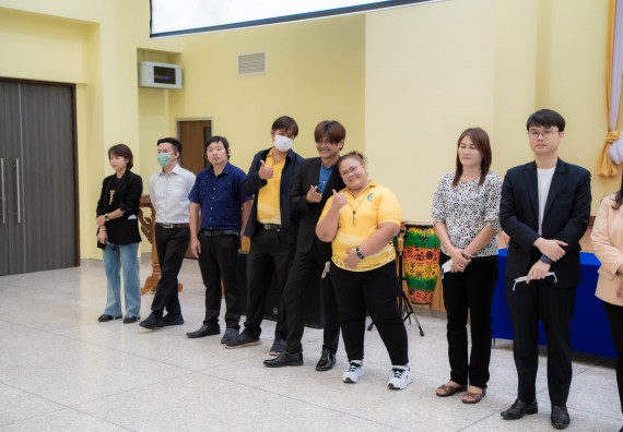 ภาพกิจกรรม  คณะวิทยาศาสตร์และเทคโนโลยี จัดกิจกรรมรักแรกผูกจิตนักศึกษาวิทยาศาสตร์และเทคโนโลยี ปฐมนิเทศนักศึกษาใหม่ คณะวิทยาศาสตร์และเทคโนโลยี ประจำปี 2566