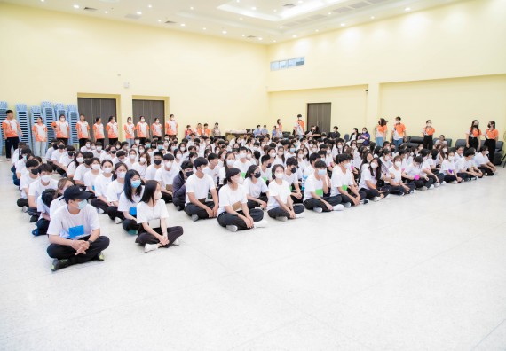 ภาพกิจกรรม  คณะวิทยาศาสตร์และเทคโนโลยี จัดกิจกรรมรักแรกผูกจิตนักศึกษาวิทยาศาสตร์และเทคโนโลยี ปฐมนิเทศนักศึกษาใหม่ คณะวิทยาศาสตร์และเทคโนโลยี ประจำปี 2566