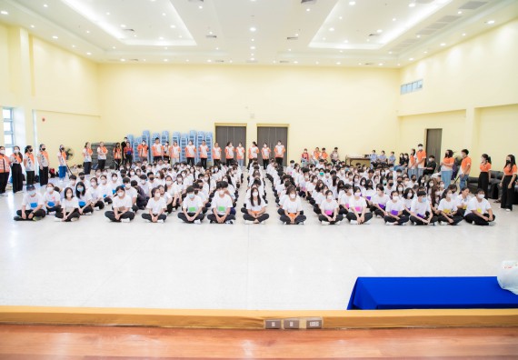 ภาพกิจกรรม  คณะวิทยาศาสตร์และเทคโนโลยี จัดกิจกรรมรักแรกผูกจิตนักศึกษาวิทยาศาสตร์และเทคโนโลยี ปฐมนิเทศนักศึกษาใหม่ คณะวิทยาศาสตร์และเทคโนโลยี ประจำปี 2566