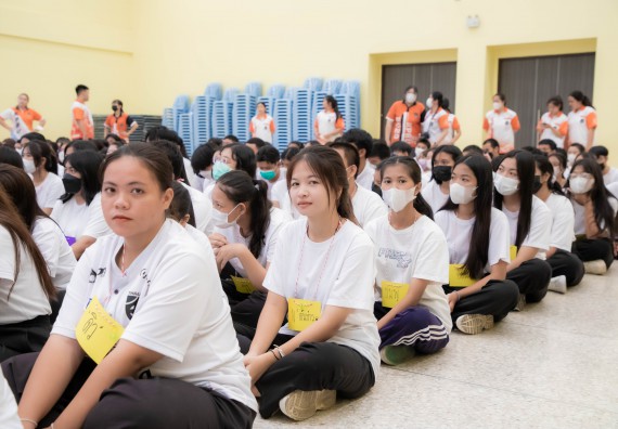 ภาพกิจกรรม  คณะวิทยาศาสตร์และเทคโนโลยี จัดกิจกรรมรักแรกผูกจิตนักศึกษาวิทยาศาสตร์และเทคโนโลยี ปฐมนิเทศนักศึกษาใหม่ คณะวิทยาศาสตร์และเทคโนโลยี ประจำปี 2566