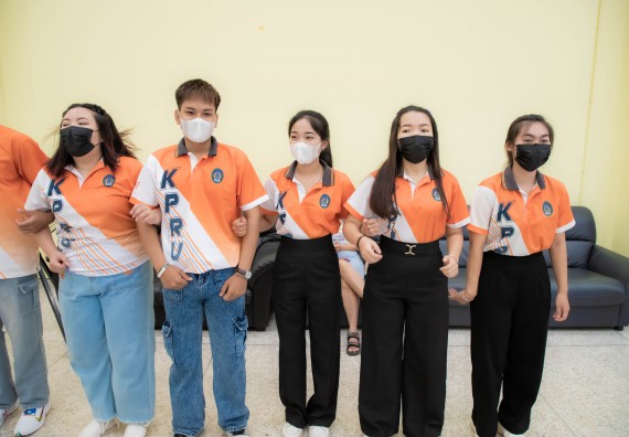 ภาพกิจกรรม  คณะวิทยาศาสตร์และเทคโนโลยี จัดกิจกรรมรักแรกผูกจิตนักศึกษาวิทยาศาสตร์และเทคโนโลยี ปฐมนิเทศนักศึกษาใหม่ คณะวิทยาศาสตร์และเทคโนโลยี ประจำปี 2566