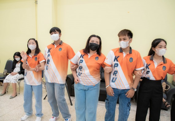 ภาพกิจกรรม  คณะวิทยาศาสตร์และเทคโนโลยี จัดกิจกรรมรักแรกผูกจิตนักศึกษาวิทยาศาสตร์และเทคโนโลยี ปฐมนิเทศนักศึกษาใหม่ คณะวิทยาศาสตร์และเทคโนโลยี ประจำปี 2566