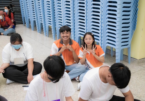 ภาพกิจกรรม  คณะวิทยาศาสตร์และเทคโนโลยี จัดกิจกรรมรักแรกผูกจิตนักศึกษาวิทยาศาสตร์และเทคโนโลยี ปฐมนิเทศนักศึกษาใหม่ คณะวิทยาศาสตร์และเทคโนโลยี ประจำปี 2566