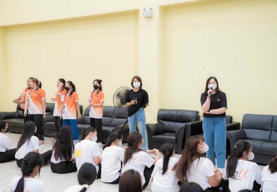 ภาพกิจกรรม  คณะวิทยาศาสตร์และเทคโนโลยี จัดกิจกรรมรักแรกผูกจิตนักศึกษาวิทยาศาสตร์และเทคโนโลยี ปฐมนิเทศนักศึกษาใหม่ คณะวิทยาศาสตร์และเทคโนโลยี ประจำปี 2566