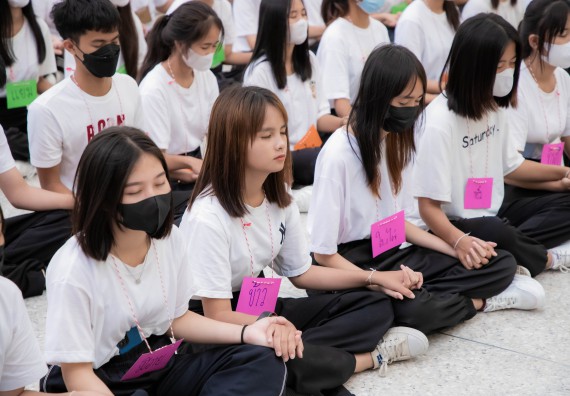 ภาพกิจกรรม  คณะวิทยาศาสตร์และเทคโนโลยี จัดกิจกรรมรักแรกผูกจิตนักศึกษาวิทยาศาสตร์และเทคโนโลยี ปฐมนิเทศนักศึกษาใหม่ คณะวิทยาศาสตร์และเทคโนโลยี ประจำปี 2566