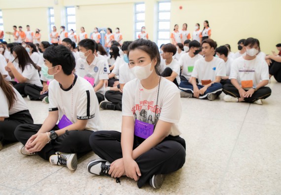 ภาพกิจกรรม  คณะวิทยาศาสตร์และเทคโนโลยี จัดกิจกรรมรักแรกผูกจิตนักศึกษาวิทยาศาสตร์และเทคโนโลยี ปฐมนิเทศนักศึกษาใหม่ คณะวิทยาศาสตร์และเทคโนโลยี ประจำปี 2566