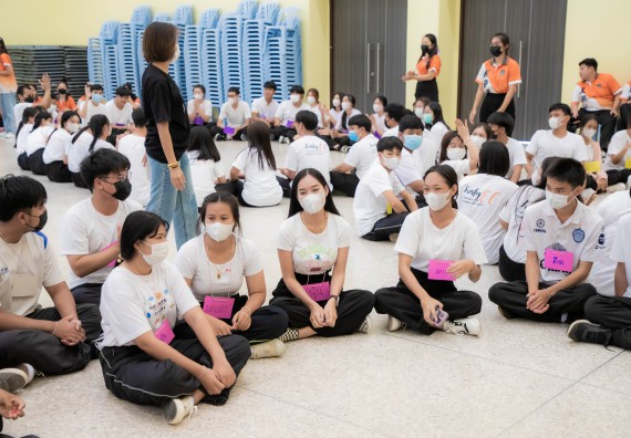 ภาพกิจกรรม  คณะวิทยาศาสตร์และเทคโนโลยี จัดกิจกรรมรักแรกผูกจิตนักศึกษาวิทยาศาสตร์และเทคโนโลยี ปฐมนิเทศนักศึกษาใหม่ คณะวิทยาศาสตร์และเทคโนโลยี ประจำปี 2566