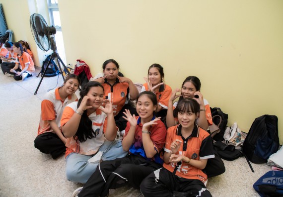 ภาพกิจกรรม  คณะวิทยาศาสตร์และเทคโนโลยี จัดกิจกรรมรักแรกผูกจิตนักศึกษาวิทยาศาสตร์และเทคโนโลยี ปฐมนิเทศนักศึกษาใหม่ คณะวิทยาศาสตร์และเทคโนโลยี ประจำปี 2566