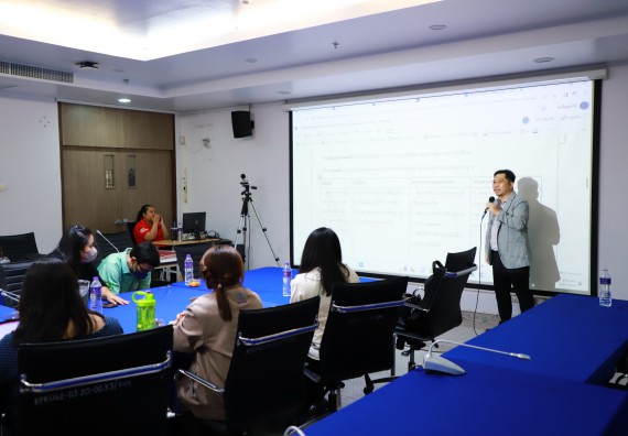 ภาพกิจกรรม  คณะวิทยาศาสตร์และเทคโนโลยี จัดประชุมเชิงปฏิบัติการเพื่อทบทวนและจัดทำแผนกลยุทธ์ประจำปี 2566-2570 และแผนปฏิบัติราชการประจำปี 2566