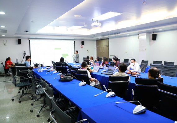 ภาพกิจกรรม  คณะวิทยาศาสตร์และเทคโนโลยี จัดประชุมเชิงปฏิบัติการเพื่อทบทวนและจัดทำแผนกลยุทธ์ประจำปี 2566-2570 และแผนปฏิบัติราชการประจำปี 2566