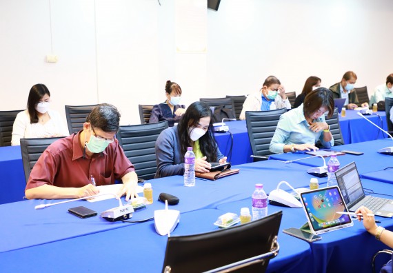 ภาพกิจกรรม  คณะวิทยาศาสตร์และเทคโนโลยี จัดประชุมอาจารย์และบุคลากรคณะวิทยาศาสตร์และเทคโนโลยี ครั้งที่ 2/2566