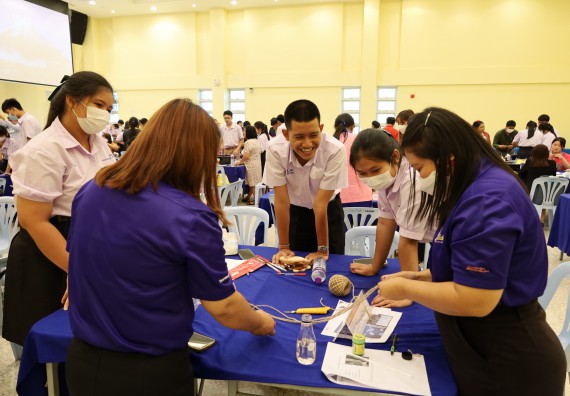 ภาพกิจกรรม อบรมเชิงปฏิบัติการ เรื่อง STEM เพื่อพัฒนาและยกระดับชุมชน