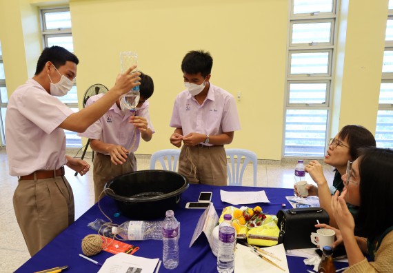 ภาพกิจกรรม อบรมเชิงปฏิบัติการ เรื่อง STEM เพื่อพัฒนาและยกระดับชุมชน