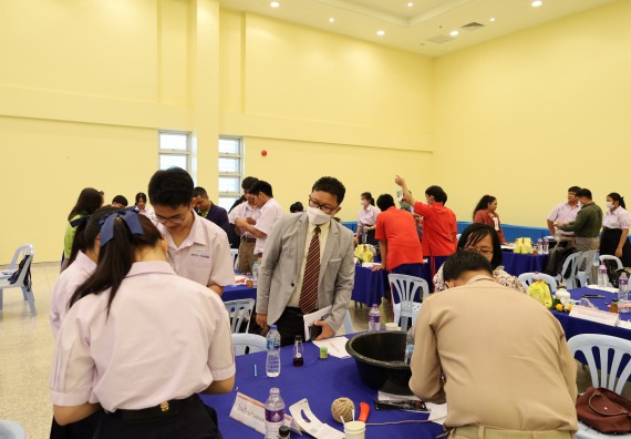 ภาพกิจกรรม อบรมเชิงปฏิบัติการ เรื่อง STEM เพื่อพัฒนาและยกระดับชุมชน