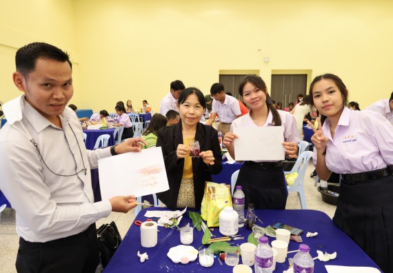 ภาพกิจกรรม อบรมเชิงปฏิบัติการ เรื่อง STEM เพื่อพัฒนาและยกระดับชุมชน