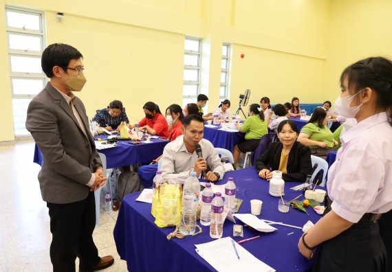 ภาพกิจกรรม อบรมเชิงปฏิบัติการ เรื่อง STEM เพื่อพัฒนาและยกระดับชุมชน