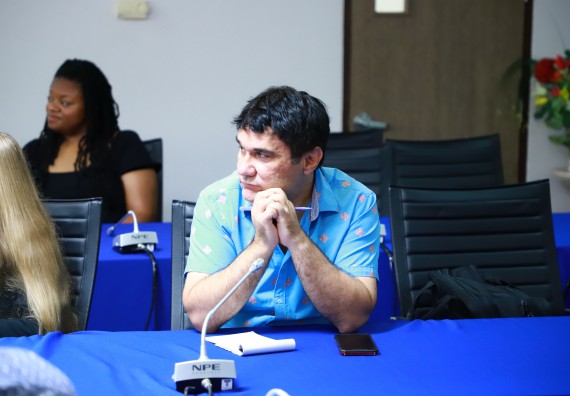 ภาพกิจกรรม  คณะวิทยาศาสตร์และเทคโนโลยี ต้อนรับคณะอาจารย์และนักศึกษาจาก Georgia Gwinnett College ประเทศสหรัฐอเมริกา