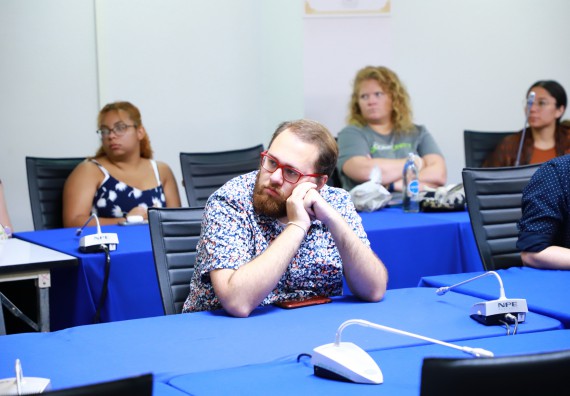 ภาพกิจกรรม  คณะวิทยาศาสตร์และเทคโนโลยี ต้อนรับคณะอาจารย์และนักศึกษาจาก Georgia Gwinnett College ประเทศสหรัฐอเมริกา