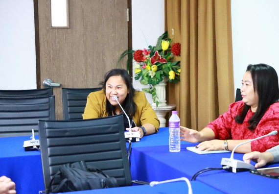 ภาพกิจกรรม  คณะวิทยาศาสตร์และเทคโนโลยี ต้อนรับคณะอาจารย์และนักศึกษาจาก Georgia Gwinnett College ประเทศสหรัฐอเมริกา