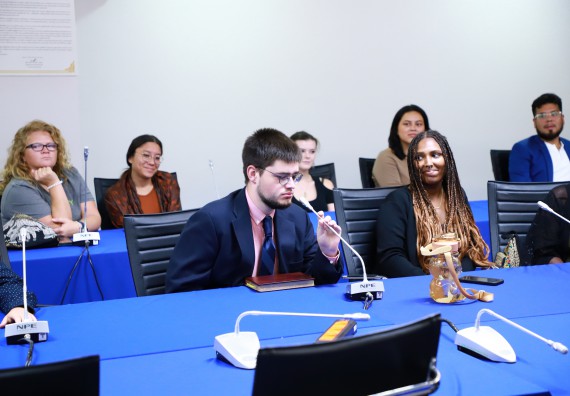 ภาพกิจกรรม  คณะวิทยาศาสตร์และเทคโนโลยี ต้อนรับคณะอาจารย์และนักศึกษาจาก Georgia Gwinnett College ประเทศสหรัฐอเมริกา