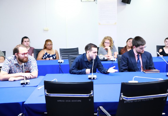 ภาพกิจกรรม  คณะวิทยาศาสตร์และเทคโนโลยี ต้อนรับคณะอาจารย์และนักศึกษาจาก Georgia Gwinnett College ประเทศสหรัฐอเมริกา