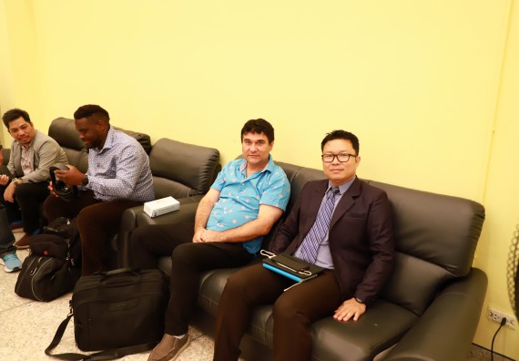 ภาพกิจกรรม  คณะวิทยาศาสตร์และเทคโนโลยี ต้อนรับคณะอาจารย์และนักศึกษาจาก Georgia Gwinnett College ประเทศสหรัฐอเมริกา