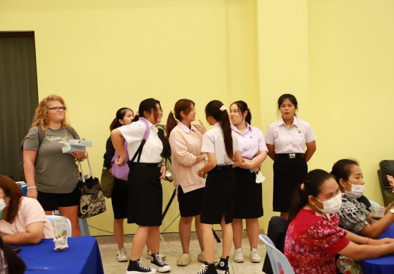 ภาพกิจกรรม  คณะวิทยาศาสตร์และเทคโนโลยี ต้อนรับคณะอาจารย์และนักศึกษาจาก Georgia Gwinnett College ประเทศสหรัฐอเมริกา