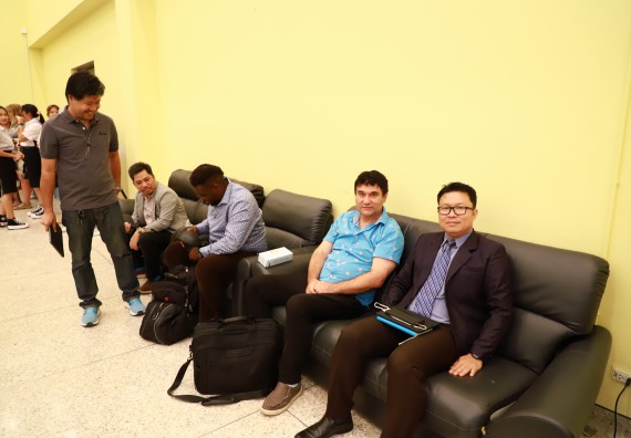 ภาพกิจกรรม  คณะวิทยาศาสตร์และเทคโนโลยี ต้อนรับคณะอาจารย์และนักศึกษาจาก Georgia Gwinnett College ประเทศสหรัฐอเมริกา