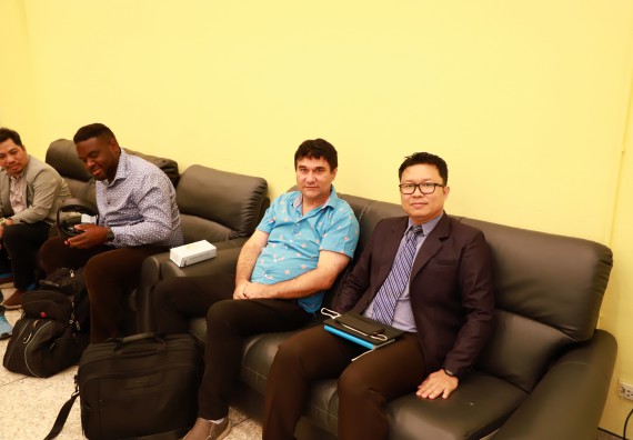 ภาพกิจกรรม  คณะวิทยาศาสตร์และเทคโนโลยี ต้อนรับคณะอาจารย์และนักศึกษาจาก Georgia Gwinnett College ประเทศสหรัฐอเมริกา