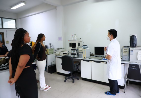 ภาพกิจกรรม  คณะวิทยาศาสตร์และเทคโนโลยี ต้อนรับคณะอาจารย์และนักศึกษาจาก Georgia Gwinnett College ประเทศสหรัฐอเมริกา