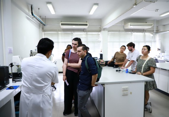 ภาพกิจกรรม  คณะวิทยาศาสตร์และเทคโนโลยี ต้อนรับคณะอาจารย์และนักศึกษาจาก Georgia Gwinnett College ประเทศสหรัฐอเมริกา