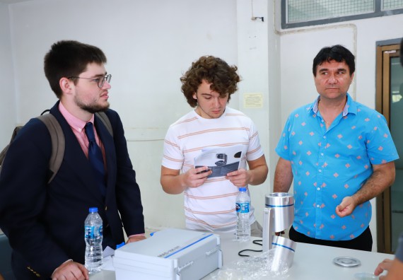 ภาพกิจกรรม  คณะวิทยาศาสตร์และเทคโนโลยี ต้อนรับคณะอาจารย์และนักศึกษาจาก Georgia Gwinnett College ประเทศสหรัฐอเมริกา