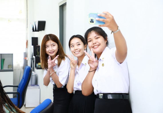 ภาพกิจกรรม  คณะวิทยาศาสตร์และเทคโนโลยี ต้อนรับคณะอาจารย์และนักศึกษาจาก Georgia Gwinnett College ประเทศสหรัฐอเมริกา