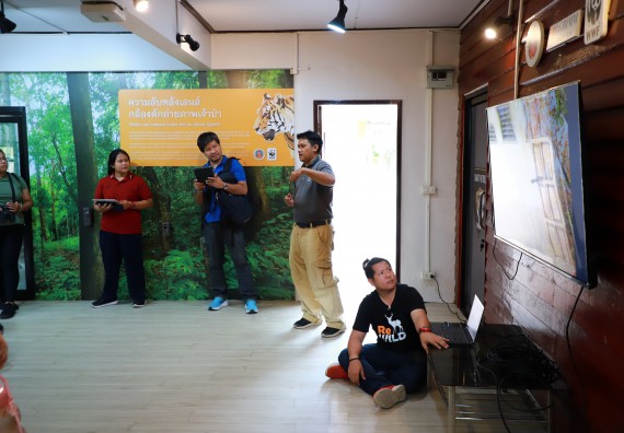 ภาพกิจกรรม  คณะวิทยาศาสตร์และเทคโนโลยี นำอาจารย์และนักศึกษาจาก Georgia Gwinnett College ประเทศสหรัฐอเมริกา ศึกษาดูงาน