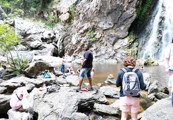ภาพกิจกรรม  คณะวิทยาศาสตร์และเทคโนโลยี นำอาจารย์และนักศึกษาจาก Georgia Gwinnett College ประเทศสหรัฐอเมริกา ศึกษาดูงาน