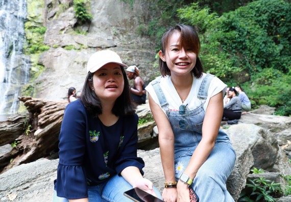 ภาพกิจกรรม  คณะวิทยาศาสตร์และเทคโนโลยี นำอาจารย์และนักศึกษาจาก Georgia Gwinnett College ประเทศสหรัฐอเมริกา ศึกษาดูงาน