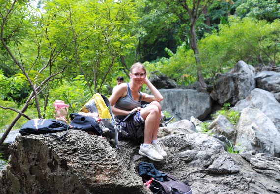 ภาพกิจกรรม  คณะวิทยาศาสตร์และเทคโนโลยี นำอาจารย์และนักศึกษาจาก Georgia Gwinnett College ประเทศสหรัฐอเมริกา ศึกษาดูงาน