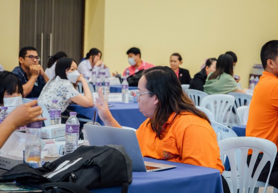 ภาพกิจกรรม อบรมเชิงปฏิบัติการ เรื่อง STEM เพื่อพัฒนาและยกระดับชุมชน