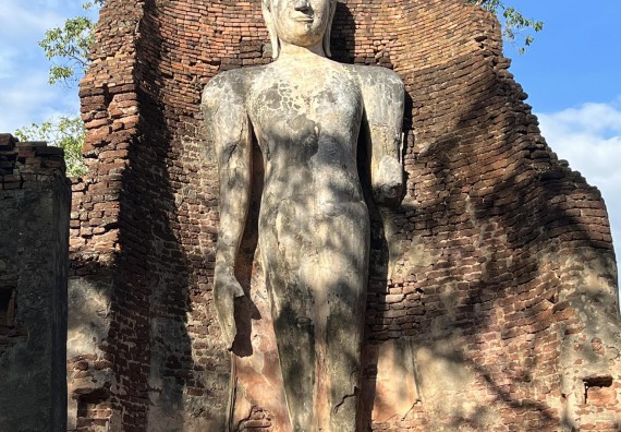 ภาพกิจกรรม  คณะวิทยาศาสตร์และเทคโนโลยี นำอาจารย์และบุคลากรมหาวิทยาลัยราชภัฏกำแพงเพชร และ มหาวิทยาลัยแห่งชาติลาว เยี่ยมชมอุทยานประวัติศาสตร์กำแพงเพชร