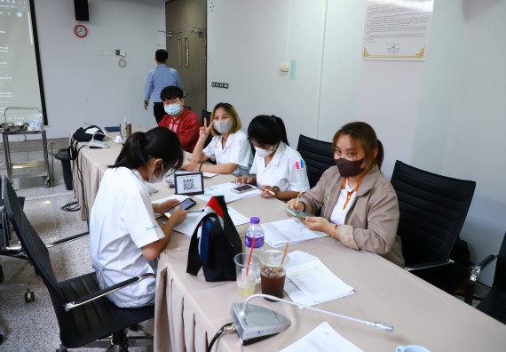 ภาพกิจกรรม  มหาวิทยาลัยนเรศวร และศูนย์วิทยาศาสตร์และวิทยาศาสตร์ประยุกต์ จัดอบรมเชิงปฏิบัติการเกี่ยวกับมาตรฐานความปลอดภัยห้องปฏิบัติการ ครั้งที่ 2