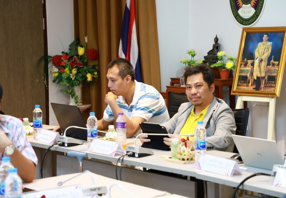 ภาพกิจกรรม  คณะวิทยาศาสตร์และเทคโนโลยี เป็นเจ้าภาพจัดกิจกรรมประชุมทีมนักวิจัย ภายใต้โครงการพัฒนาศักยภาพเยาวชนด้านและการเขียนโค้ดเพื่อมุ่งสู่การเป็นนวัตกรด้านปัญญาประดิษฐ์