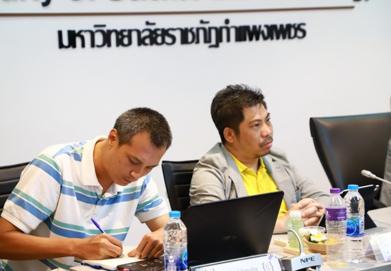 ภาพกิจกรรม  คณะวิทยาศาสตร์และเทคโนโลยี เป็นเจ้าภาพจัดกิจกรรมประชุมทีมนักวิจัย ภายใต้โครงการพัฒนาศักยภาพเยาวชนด้านและการเขียนโค้ดเพื่อมุ่งสู่การเป็นนวัตกรด้านปัญญาประดิษฐ์