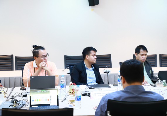 ภาพกิจกรรม  คณะวิทยาศาสตร์และเทคโนโลยี เป็นเจ้าภาพจัดกิจกรรมประชุมทีมนักวิจัย ภายใต้โครงการพัฒนาศักยภาพเยาวชนด้านและการเขียนโค้ดเพื่อมุ่งสู่การเป็นนวัตกรด้านปัญญาประดิษฐ์