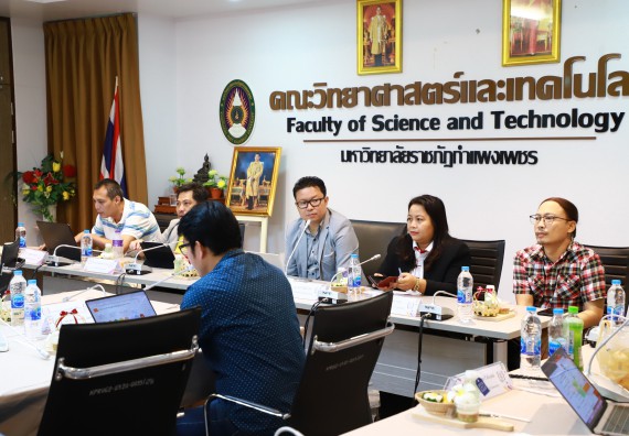 ภาพกิจกรรม  คณะวิทยาศาสตร์และเทคโนโลยี เป็นเจ้าภาพจัดกิจกรรมประชุมทีมนักวิจัย ภายใต้โครงการพัฒนาศักยภาพเยาวชนด้านและการเขียนโค้ดเพื่อมุ่งสู่การเป็นนวัตกรด้านปัญญาประดิษฐ์