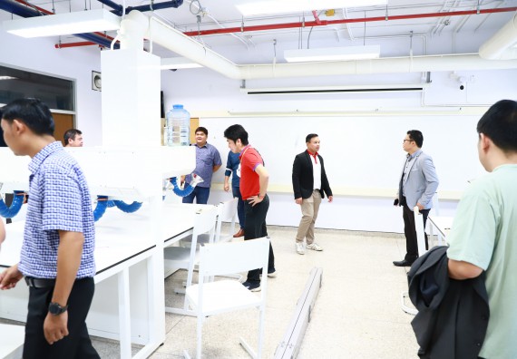 ภาพกิจกรรม  คณะวิทยาศาสตร์และเทคโนโลยี เป็นเจ้าภาพจัดกิจกรรมประชุมทีมนักวิจัย ภายใต้โครงการพัฒนาศักยภาพเยาวชนด้านและการเขียนโค้ดเพื่อมุ่งสู่การเป็นนวัตกรด้านปัญญาประดิษฐ์