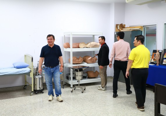 ภาพกิจกรรม  คณะวิทยาศาสตร์และเทคโนโลยี เป็นเจ้าภาพจัดกิจกรรมประชุมทีมนักวิจัย ภายใต้โครงการพัฒนาศักยภาพเยาวชนด้านและการเขียนโค้ดเพื่อมุ่งสู่การเป็นนวัตกรด้านปัญญาประดิษฐ์